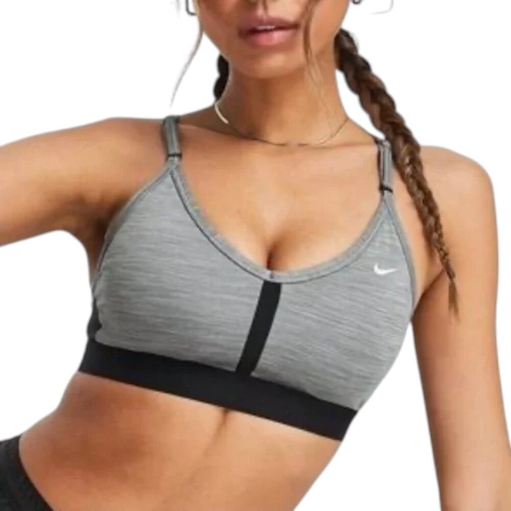Nike Swoosh Icon Clash Light Support Padded Sports Bra DN4181-084 Plus Size 2X